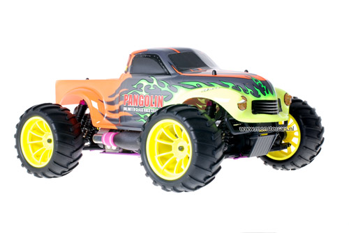 Himoto 1:10 Nitro Truck Pangolin Orange
